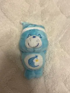 ケアベア 水色 ぬいぐるみキーホルダー