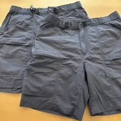 UNIQLO メンズギアショーツL ブラック2本セット