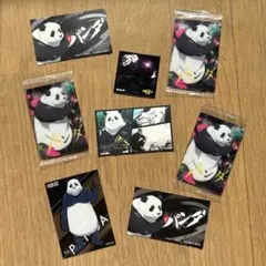 呪術廻戦　パンダ　シール　カード