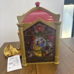 ディズニー　ポップコーンバゲット　ポップコーンケース 美女と野獣