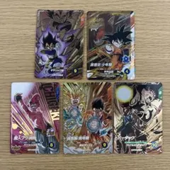 ドラゴンボールスーパーダイバーズ　pur 5枚セット