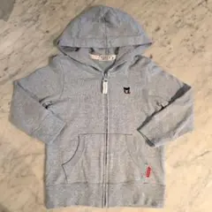 DOUBLE.B ミキハウス パーカー 100 フード付き 綿100％ キッズ