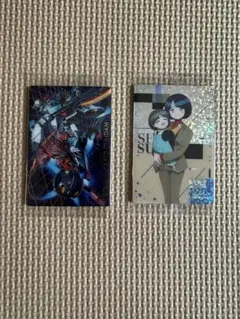 ジークアクス　ガンダムカードウエハース　ジークアクス&赤いガンダム 2枚セット