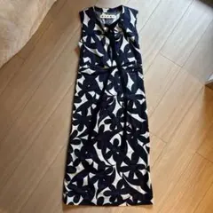 2026年最新】MARNI 柄：花柄 レディース ノースリーブひざ丈ワンピース