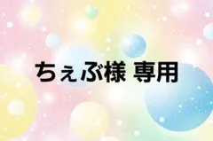 ちぇぶ様専用ページ