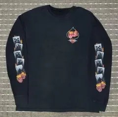 2XL harley davidson トランプ ダイス フレイム ロンT - メルカリ