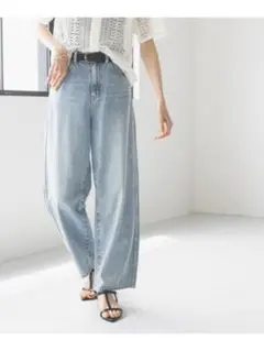 グローバルワーク GOODデニムバギーパンツ XS 新品未使用タグ付き