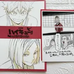 ハイキュー!! ゴミ捨て場の決戦 特典 パンフレット ビジュアルボード セット