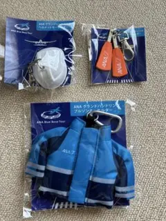 ANA B747 窓 キーホルダー 機体整備場 Blue hanger限定 - メルカリ