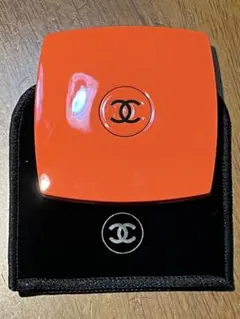 CHANEL ミロワールドゥーブルファセットオレンジ
