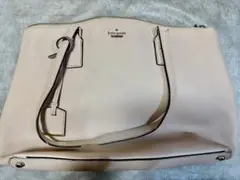 kate spade ピンクベージュ トートバッグ