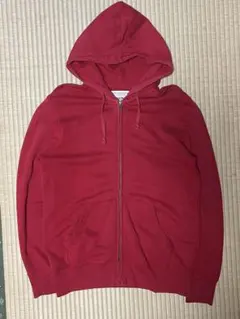 00s OLD UNIQLO 短丈 ジップパーカー 赤 y2k