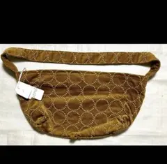 新品 ミナペルホネン タンバリン 2wayショルダーバッグ コーデュロイ斜めがけ