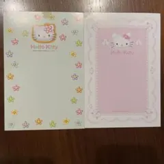 ハローキティ ポストカード 2枚セット　平成　レトロ