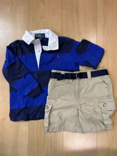 Polo by Ralph Lauren ポロシャツとショートパンツセット 90
