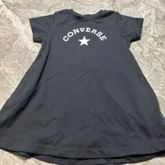 CONVERSE キッズ 半袖ワンピース ブラック 100cmのサムネイル