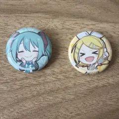 プロジェクトセカイ カラフルステージ! feat. 初音ミク　鏡音リン 缶バッジ