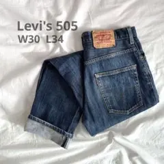 Levi's 505 デニムパンツ テーパード　フィリピン製　W30 L34
