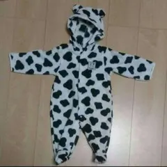 MOU MOU 牛柄ロンパース 95