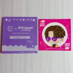 スシロー×BTS Island インザソムコラボ限定ステッカー ジョングク