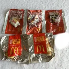 未開封　マクドナルド　フードストラップ　5個