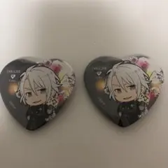 アイナナ アニカフェ ハート缶バッジ 八乙女楽