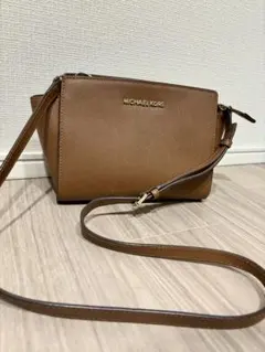 【即買い歓迎】MICHAEL KORS ブラウン ショルダーバッグ