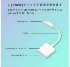 r05 iPhone Lightningケーブル 変換アダプタ