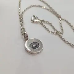 シルバー リッププリント ネックレス