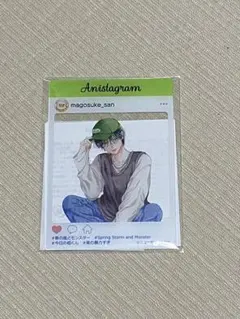 漣*様 春の嵐とモンスター購入特典 SNS風アクリルカード 天峰栢