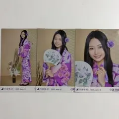 乃木坂46 小津玲奈 生写真 コンプ 真夏の全国ツアー 2025 浴衣