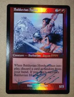 mtg 超稀少 世界に8枚 刻印入り ディアボロス 非FOIL 1枚 - メルカリ