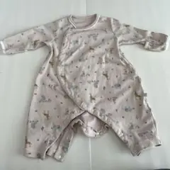 【mocmof】お着替えかんたんロンパース　70cm