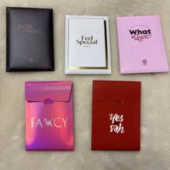 TWICEアルバム初回限定版アルバム特典トレカまとめ売り