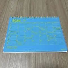 2026年 MARK'S ノートブックカレンダーS マークス　ネオンブルーのサムネイル