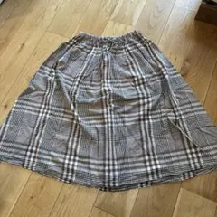 サマンサモスモス　チェック柄スカート