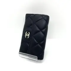 シャネル ラムスキンマトラッセ 6連キーケース