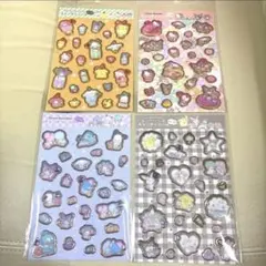 【正規品】 サンリオ キャンディシール ストーン付き 4種セット