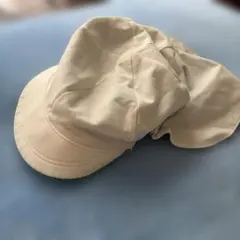 白、緑帽子　子供用