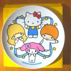 キティ＆マイメロ＆キキララ 大皿2枚セット 25cm 非売品 未使用品 ローソン