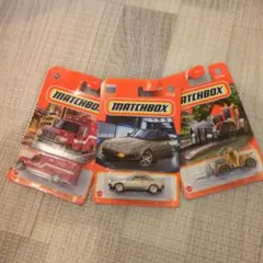 Matchbox ミニカー 3台セットのサムネイル