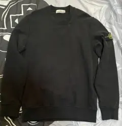 STONE ISLAND 18aw 刺繍ロゴスウェット ブラック M - メルカリ