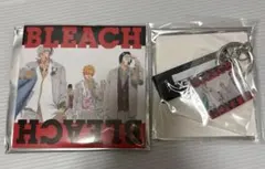 BLEACH 原画展 黒崎 阿散井 石田 レコード コースター キーチェーン