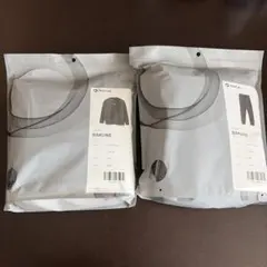新品未開封]BAKUNEリカバリウエアDryロングシャツ＆パンツ M ラベンダ