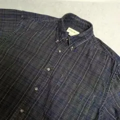 90s 白タグ エディーバウアー 厚手 コーデュロイシャツ サイズM