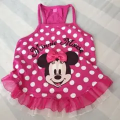 ディズニー ミニーマウス ドット柄犬服