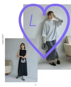 mysa シアートップス&ラメスウェットトレーナー