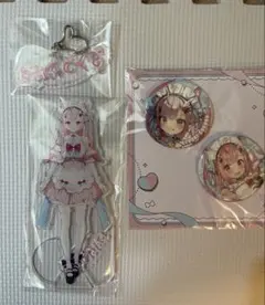 結城さくな 誕生日グッズ アクスタ 缶バッジ - メルカリ