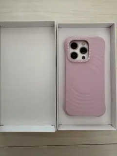 ウェーブ シリコンケース - ピンク