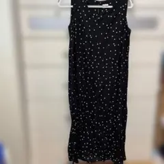 URBAN RESEARCH DOORS ドット柄キャミワンピース